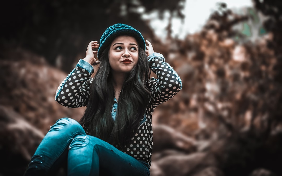 Photo women's hat