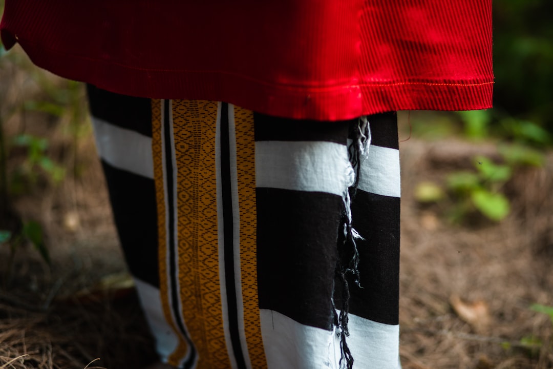 Photo patterned leggings